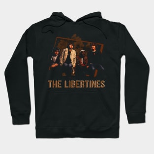 Indie Anthem Ensemble Libertine Vintage Music Scenes Apparel Hoodie